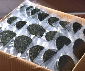 20g Pastel de algas marinas redondas comprimidas Disco de algas secas orgánicas Ingrediente de <span class=keywords><strong>sushi</strong></span> - Product Image 6