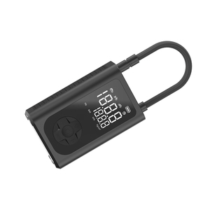 डिजिटल स्वचालित कॉर्नलेस पोर्टेबल एयर पंप 4000 माह पावर बैंक टायर इंफ्लेवेटर कार बाइक फुटबॉल टायर इलेक्ट्रिक कंप्रेसर - Product Image 4