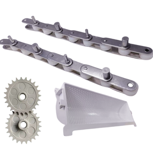 Accessoires de trémie d'ascenseur de seau en forme de Z, pignon assorti de trémie d'ascenseur de seau à chaîne transportant des accessoires - Product Image 1