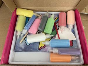 Kits de sable artistique coloré DIY, cartes de <span class=keywords><strong>peinture</strong></span> au sable créatives, feuilles de papier pour <span class=keywords><strong>dessin</strong></span> au sable, comme jouet éducatif - Product Image 5