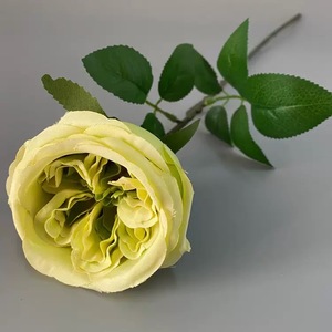 Rose artificielle à tige unique Austin, décoration <span class=keywords><strong>de</strong></span> mariage, décoration intérieure, vase à fleurs, style européen, rose vintage - Product Image 4