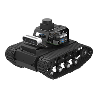 Hiwonder MentorPi Tank Chassis Raspberry Pi Robot Car, ROS AI Codificación Robot con LLM ChatGPT, SLAM y Conducción Autónoma