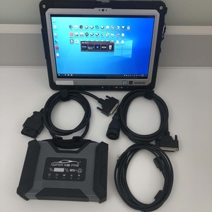 Tableta CF33 con Super MB pro M6 xentry MB, herramienta de diagnóstico para coches y camiones, escáner MB star, configuración completa, funciona en coches y camiones - Product Image 1