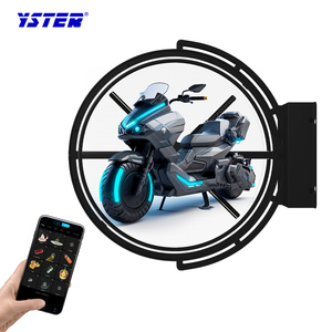Letrero <span class=keywords><strong>Publicitario</strong></span> LED con Holograma 3D de Doble Cara, Ligero, con Wi-Fi Integrado y <span class=keywords><strong>Control</strong></span> por Aplicación, para Tiendas y Exposiciones al Aire Libre - Product Image 1