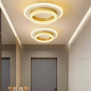 Nordic Modern LED Ceiling <b>Light</b> AC <b>Corridor</b> Home Living Room Middle Pendant Acrylic Square Plastic Remote Control IP33 2-Year - Product Image 3