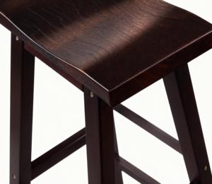 <span class=keywords><strong>เก้าอี้</strong></span><span class=keywords><strong>บาร์</strong></span>ไม้เนื้อแข็งพร้อมเบาะนั่งสำหรับห้องครัวและ<span class=keywords><strong>บาร์</strong></span>ทานอาหาร - Product Image 2