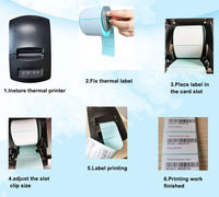 Gran oferta, rollo de etiquetas de impresora térmica 4x6, pegatina de código de barras FBA UPS Ebay para promoción de comestibles y uso en supermercados, 4x6 pulgadas