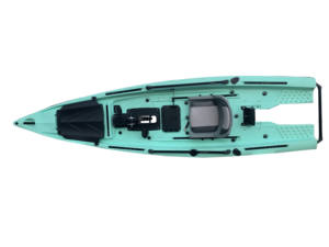 Zéro kayak solo skiff bateaux <span class=keywords><strong>en</strong></span> <span class=keywords><strong>polyéthylène</strong></span> rotomoulé canoë de pêche <span class=keywords><strong>en</strong></span> plastique/kayak avec moteur électrique hélice aileron pédale <span class=keywords><strong>d</strong></span>'entraînement - Product Image 3