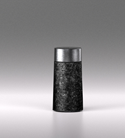 Cangkir Kopi Lipat 280ml 420ml Meteorite Black Tumbler Minum Lipat Ringan Dapat Digunakan Kembali untuk Perjalanan, Berkemah, Gym