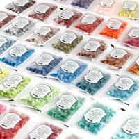 Fabricant de gros granulés de cire de sceau de couleur mélangée moderne 35g peinture octogonale au feu 100 pièces petites nouveautés de fête