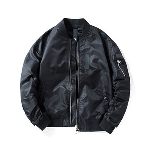 เสื้อแจ็กเก็ตเบสบอลสำหรับนักเรียน,เสื้อแจ็กเก็ตเบสบอลงานเย็บปะผ้าวูล - Product Image 1