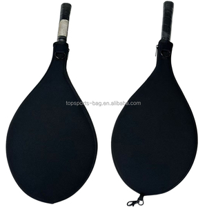 Sac de <span class=keywords><strong>raquette</strong></span> de <span class=keywords><strong>badminton</strong></span> en néoprène personnalisé bandoulière réglable étui de <span class=keywords><strong>raquette</strong></span> de <span class=keywords><strong>badminton</strong></span> noir - Product Image 2