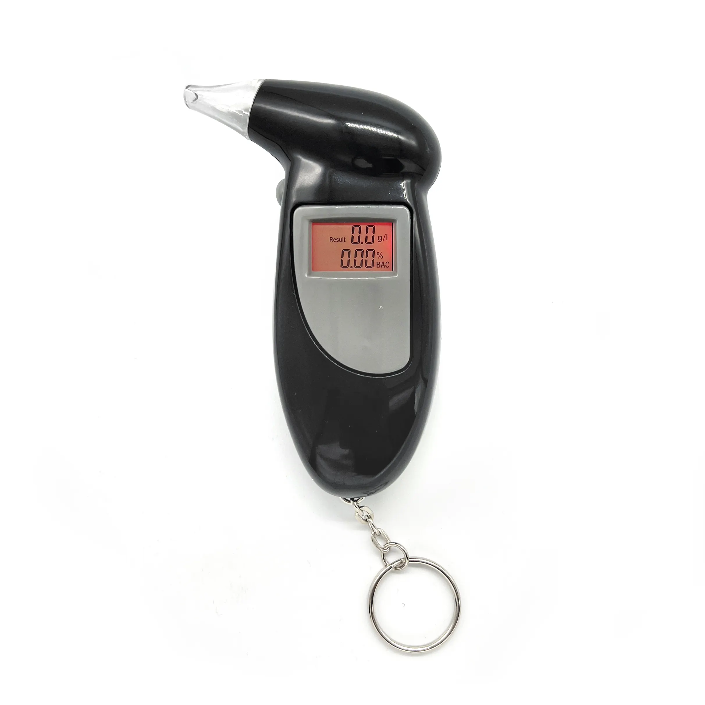 Производитель цифровой дыхательный Алкогольный детектор Алкотестер тестер алкоголя с цепочкой для ключей
