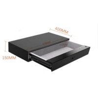 Accessoires de garde-robe de luxe : Coffre-fort escamotable dissimulé avec mot de passe et empreinte digitale, pour argent liquide et bijoux, en acier et verre trempé