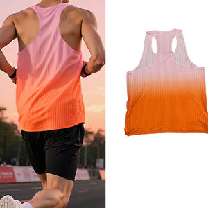 Chaleco de Running Profesional para Hombre, Camiseta sin Mangas para Maratón, Secado Rápido, Transpirable, Ropa Deportiva para Atletismo, Impresión Personalizada - Product Image 5