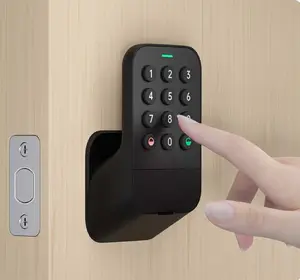 High Security Electronic Hotel Tuya Wifi Deadbolt With Fingerprint Keypad Smart Dead Bolt Door Lock For Home