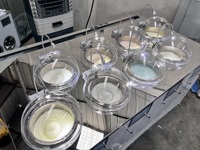 Machine à glaces verticale à 8 cuves pour la fabrication de gelato, certifiée CE/ETL, équipement commercial italien pour la production de glaces dures