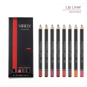<span class=keywords><strong>Crayon</strong></span> à lèvres double embout 2-en-1, pigment minéral végétalien brun nude crémeux, longue tenue, waterproof, effet teinture et rouge à lèvres - Product Image 1