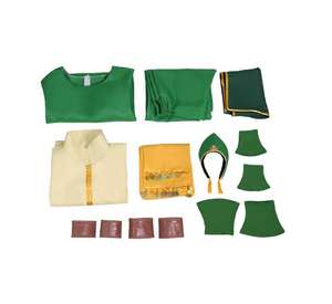 Costume da <span class=keywords><strong>Avatar</strong></span>: L'Ultimo Dominatore dell'Aria di Ecowalson per Halloween e Carnevale, Completo Cosplay di Toph Bengfang con Gilet e Pantaloni per Adulti - Product Image 4