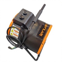 Chauffe-air électrique industriel en acier inoxydable de 5 kW avec moteur pour applications de chauffage en usine
