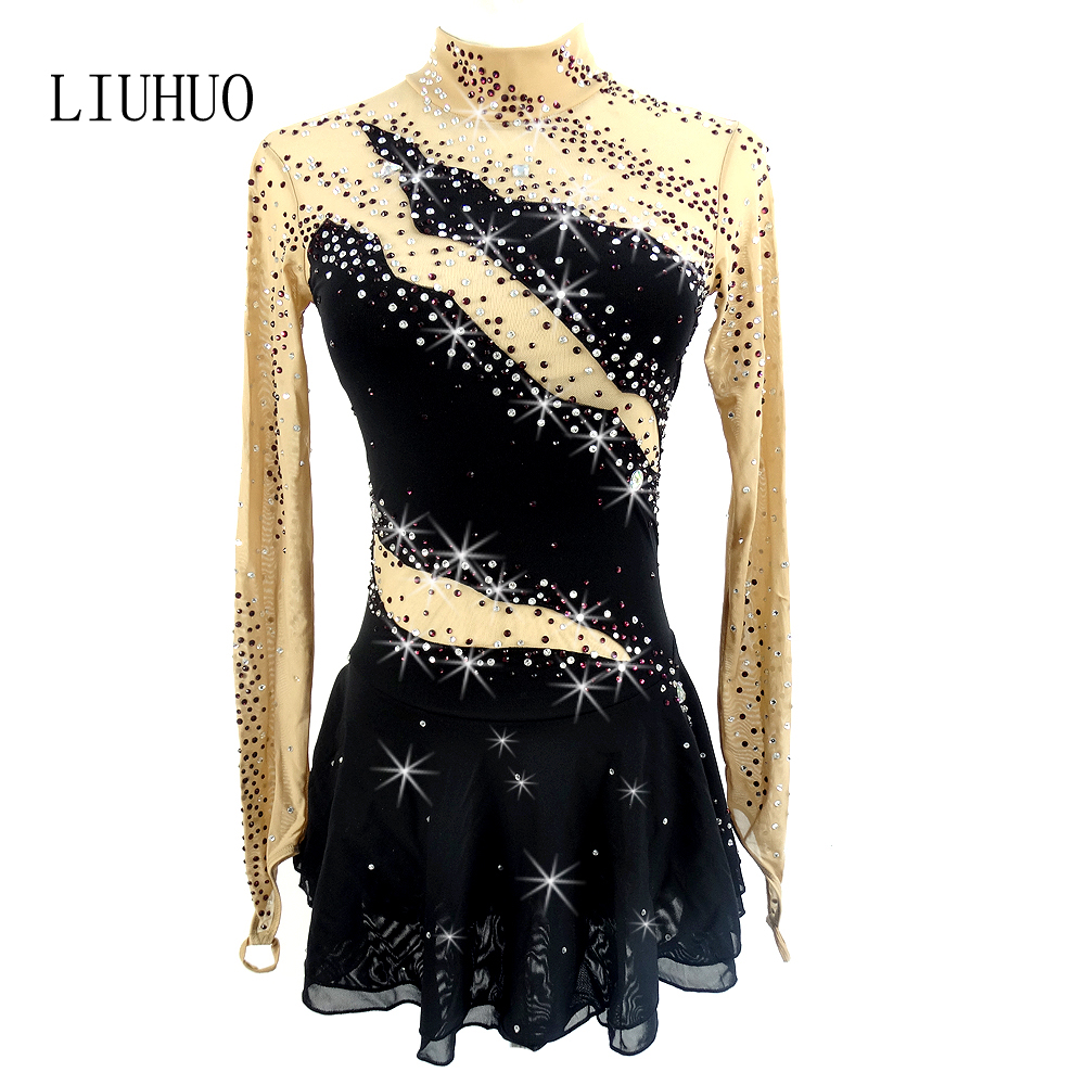 Figure Ice Skating Dress Rhinestone Iceskate Skirts Customized Wholesale  Performance Wear| Alibaba.com