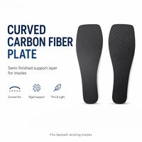Semelle intérieure en fibre de carbone pour hommes et femmes, insert rigide pour le soutien des doigts des pieds, du hallux rigidus, du doigt de Morton et de l'arthrite