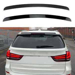 Bmw X5 F15 2014 2018 Rear Spoiler Piano <b>Black</b> Carbon Fiber Texture Ducktail <b>Trunk</b> Wing Exterior Modification - Product Image 1