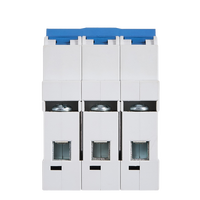 Disjoncteur miniature VOZWEI VB2-63 3P 3 pôles 1~63A AC400V AC 400V 10kA 6kA 690V 6kV pour système de production d'énergie solaire