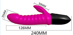 Fully automatic shock stick passion female <b>vibrator</b> rechargeable masturbation device adult sex toys - Product Image 3