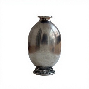 Pot de fleurs décoratif en métal, décoration de table pour salon et chambre, design moderne, vases à fleurs pour accessoires de maison, prix abordable - Product Image 1