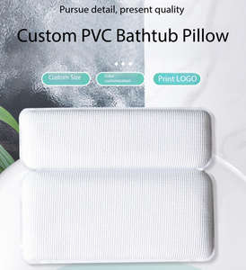 Oreiller de bain antidérapant pour la <span class=keywords><strong>baignoire</strong></span>, appui-tête pour le soutien du cou et du dos, oreillers de <span class=keywords><strong>baignoire</strong></span> de luxe, coussins pour jacuzzi, accessoires de salle de bain - Product Image 1