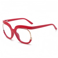 Fonex — lunettes de vue unisexes, rétro carrées, montures de verres optiques, pour hommes et femmes, Prescription, verres transparents, à la mode