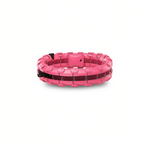 Faja Reductora de Cintura Rosa, 42-44 cm, Equipo de Entrenamiento Mecánico para Pérdida de Peso, Unisex, Estilo Anillo - Product Image 1