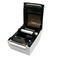 Impresora de Etiquetas Térmicas de Envío de 110 mm 4x6 con Bluetooth Inalámbrico, Máquina de Impresión de Etiquetas Adhesivas para Pequeñas Empresas