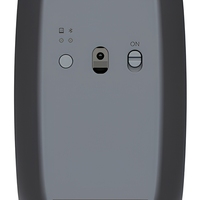 Souris sans fil 2-en-1 avec étui de chargement pour écouteurs, accessoire informatique portable pour les voyages d'affaires et le bureau