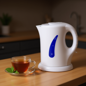 Hervidor eléctrico inalámbrico Silvano de 1 litro con apagado automático para preparar té y café - Product Image 3