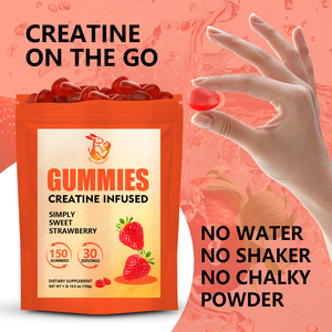 Gomitas de Creatina de Marca Privada OEM para Adultos, Apoyo a la Función Muscular, Ayuda a la Energía y Resistencia, Suplemento Deportivo en Gomitas - Product Image 3
