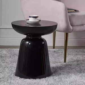 <span class=keywords><strong>Table</strong></span> <span class=keywords><strong>basse</strong></span> en forme de soucoupe volante suspendue en fibre de verre personnalisée, style français, <span class=keywords><strong>table</strong></span> ronde minimaliste pour salon - Product Image 3