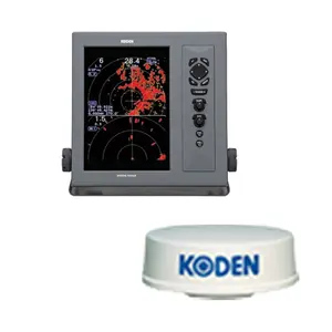 الإلكترونيات البحرية الملاحة الاتصالات koden MDC-2010 72NM 12KW 10.4 ''4 6 قدم radome هوائي X الفرقة سفينة بحري الرادار