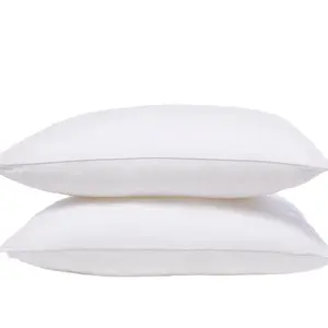 Hotel quality pillows custom pillow white hotel microfiber filling pillow
