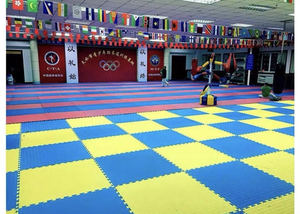 2024 phòng tập thể dục boxing Workout Mat bảo vệ sàn gạch làm bằng bền EVA bọt - Product Image 2