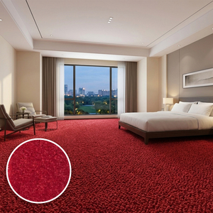 Alfombra de Pared a Pared de Color Sólido, Alfombra para Hotel, Alfombra Afelpada de Estilo Moderno, Resistente a las Manchas, para Uso Comercial - Product Image 1