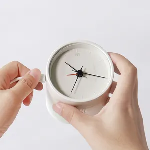 ポインター目覚まし時計子供用ベッドサイド時計高額面シンプルなデザイン実用的な充電式常夜灯起床アーティファクト