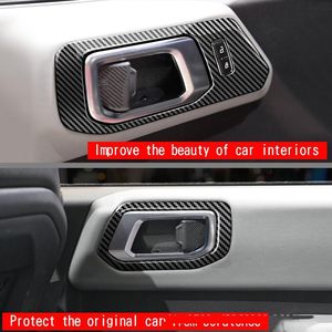 Accesorios LUMA 4x4 para Ford Bronco 2021-2024 cubierta de manija de puerta interior de estilo Popular superposiciones de Marco embellecedor protector ABS 2/4 puerta - Product Image 2