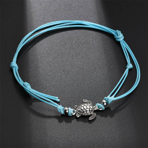 Trendz en gros pas cher femme bracelet tortue <span class=keywords><strong>de</strong></span> <span class=keywords><strong>mer</strong></span> diaphane style corde pour bracelet - Product Image 4