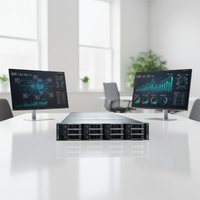 Serveur rack haute performance DELL PowerEdge R860 2U, processeur Dell 2,1 GHz, mémoire 3200 MT/s, alimentation 800 W
