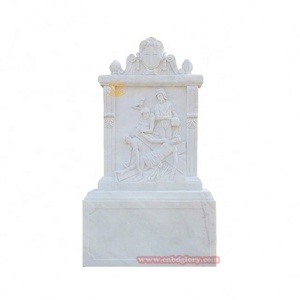 <span class=keywords><strong>Église</strong></span> <span class=keywords><strong>catholique</strong></span> thème marbre mur Relief Statue jésus Crucifixion Sculpture pierre Art décoration Design - Product Image 4