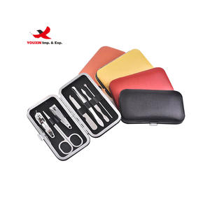 混合采购低价热卖7件不锈钢指甲钳切割器套装美甲修脚套装工具 - Product Image 1
