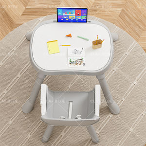 เก้าอี้สูงสำหรับทานอาหารเด็ก5ตำแหน่งปรับความสูงได้ - Product Image 4