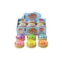 Jouet sensoriel anti-stress en forme de boulette, jouet à presser moelleux, couleur mystère, cadeau surprise pour enfants